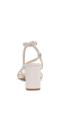 Mars 17 Mid Heel Rhinestone Ankle Strap Sandal