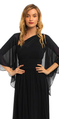 Chiffon Convertible Cape