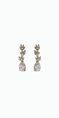 Multi Stone Teardrop Earrings