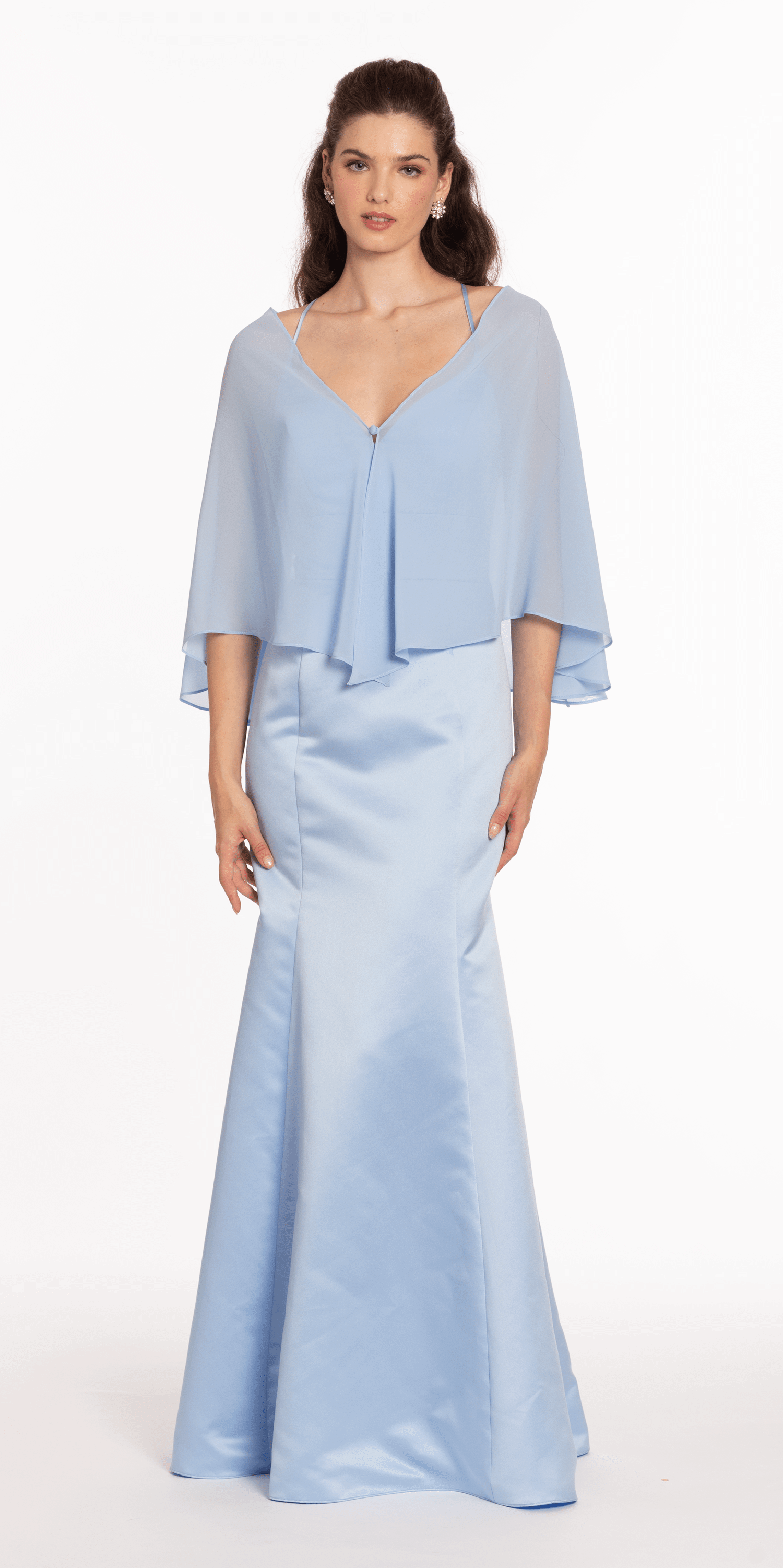 Chiffon Convertible Cape