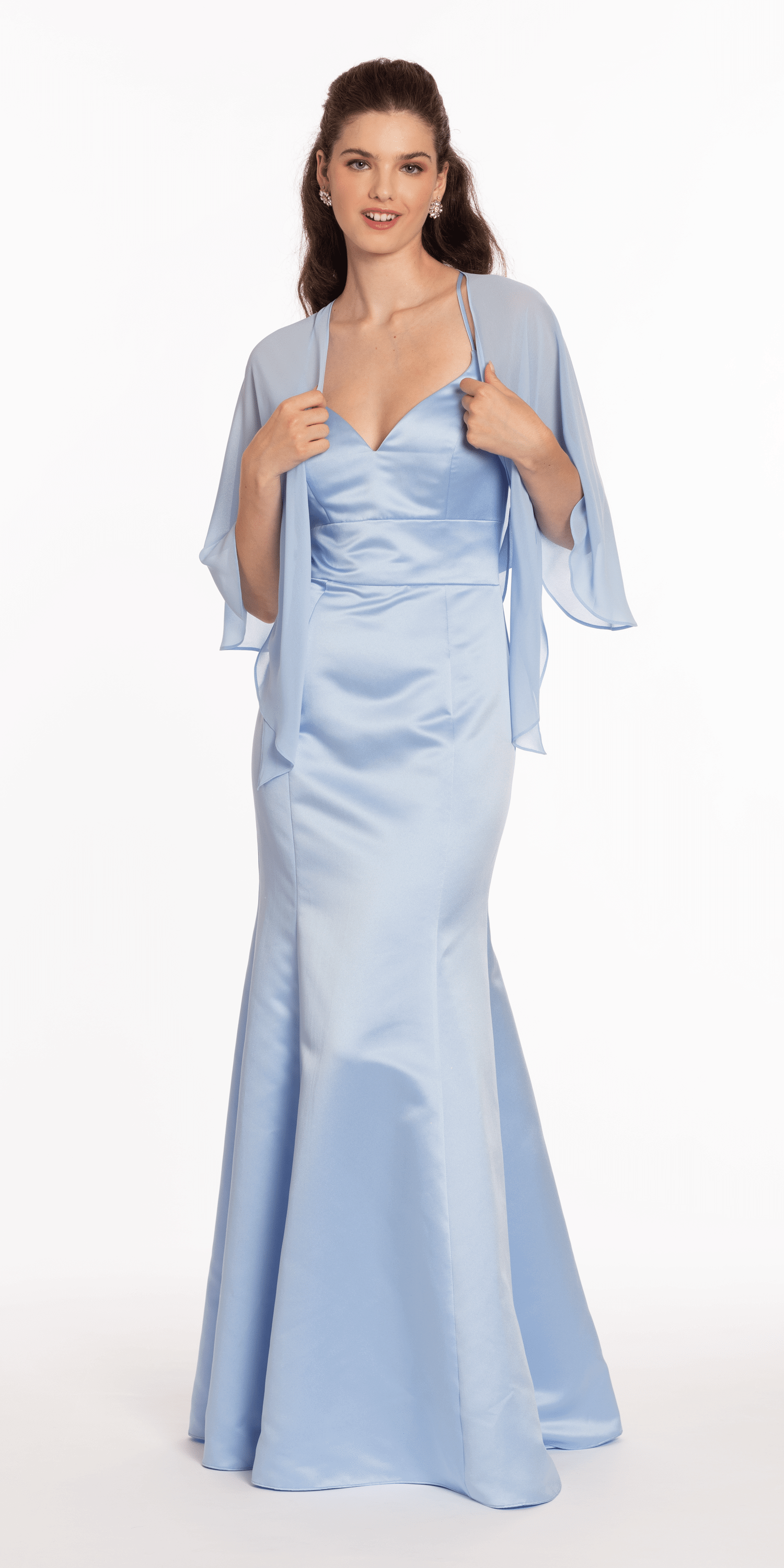 Chiffon Convertible Cape